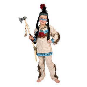 Lier - Verkleedkledij kinderen - verkleedkostuum - western - indianen kostuum - stamhoofd - krijger - opperhoofd - tipi