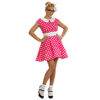 Lier - Fun - Shop - feestwinkel - carnaval - jaren 50 - rockabilly - rock & roll - bolletjes jurk - kleed - rok - polka dot