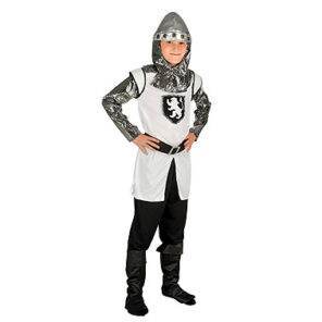 Carnaval kostuum kind - Lier - verkleedkledij kinderen - kasteel - middeleeuwse ridder - ridderhelm - zwaard