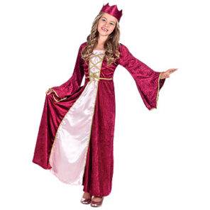 Carnaval kostuum kind - Lier - verkleedkledij kinderen - tieners - Italië - gala jurk - rood kleed - Princess - Koningin