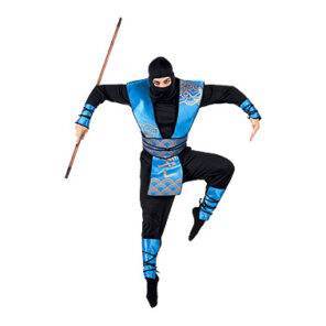 Lier - Fun - Shop - Carnaval - kostuum - ninja - stok - cyber - filmfiguur - turtles - volwassenen - bodysuit - filmfiguur