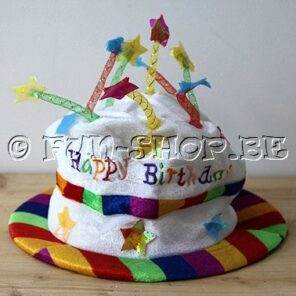 Lier - Verjaardag - stoffen kroon - kaarsjes - herbruikbare verjaardagskroon - gelukkige verjaardag - feesthoed - jarig