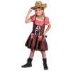 Lier - Verkleedkledij kinderen - verkleedkostuum - western - koeprint - kleedje - cowboyhoed - saloon - cowgirl