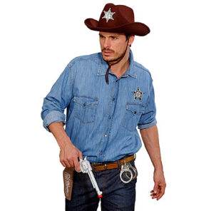 Lier - Carnaval - Western - cowboys - pistool - speelgoed geweer - gun - revolver - cowgirl - themafeest - houder geweer