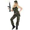 Lier - Fun - Shop - Verkleedkostuum volwassenen - landen - beroep - leger - army - soldaten - camouflage - oorlog - mitraillette