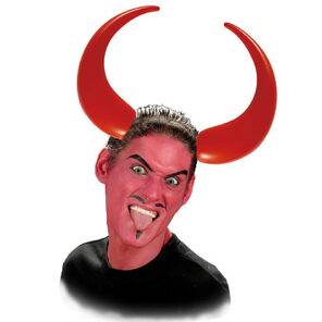 Lier - Carnaval - Halloween - duivel - devil - rode duivels - voetbal - België - diadeem met hoorns