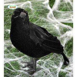 Fun - Shop - Lier - Halloween - Carnaval - nep kraai - zwarte vogel - the lone ranger - indiaan - vogel - decoratie - dieren