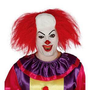 Halloween - Lier - scary - creepy - it - circus - clown pruik - horror - kaal voorhoofd - warige haren - enge clown