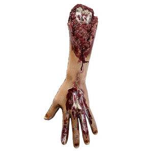 Halloween decoratie - Lier - ledematen - bloed - horror - rubber - pvc - tafeldecoratie - hand - beenderen - griezelig - versiering