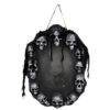 Halloween decoratie - Lier - wanddecoratie - sprekende spiegel - lichtgevende spiegel - schedel - geraamte