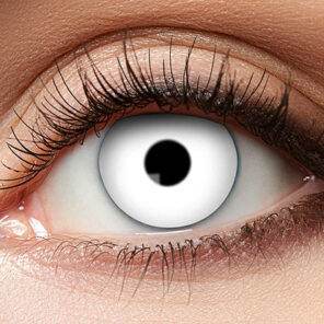 Lier - Carnaval - Halloween - contactlenzen - kleurlenzen - gekleurde lenzen - sterktelens - wit oog - witte lens