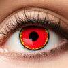 Lier - Carnaval - Halloween - contactlenzen - kleurlens - party lens - gekleurde lenzen - rood - geel - zon - sun eyes - demonen