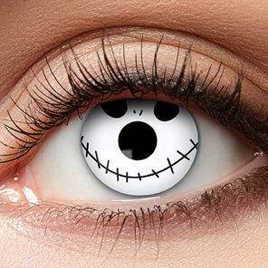 Lier - Carnaval - Halloween - contactlenzen - kleurlens - party lens - gekleurde lenzen - gezicht - mummy - smiley - emoji