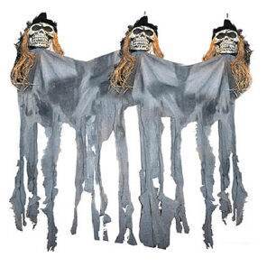 Halloween Decoratie - Lier - wanddecoratie - schedels - skull - griezels - lichtgevende decoratie - raamdecoratie