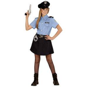 Carnaval kostuum kind - Lier - beroep - verkleedkledij kinderen - thema politie - cop - fbi - police - handboeien