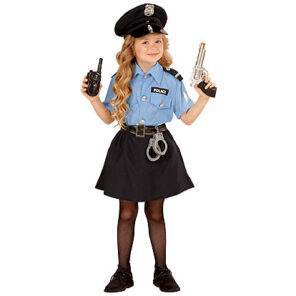 Carnaval kostuum kind - Lier - beroep - verkleedkledij kinderen - thema politie - cop - fbi - police - handboeien