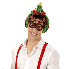 Lier - Kerstmis - themafeest - Merry Christmas - Kerstmuts - grappige bril - kerstfeest - rendier - oorwarmers