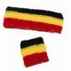 Lier - voetbal - supporteren - supporters - rode duivels - belgische vlag - rood - geel - zwart - fanartikelen - gadgets