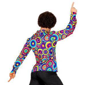 Lier - jaren 70 - 70's - olifantenpijpen - gekleurd hemd - disco - groovy - Fun-Shop - puntkragen - retro - studio 54