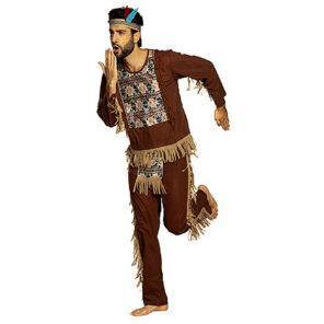 Lier - Verkleedkledij volwassenen - verkleedkostuum - western - indianen kostuum - Great hawk - stamhoofd - krijger