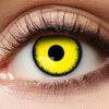 Lier - Carnaval - Halloween - contactlenzen - kleurlens - gekleurde lenzen - party lens - gele ogen - yellow eyes - kamping kitsch