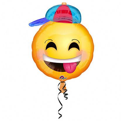 Ballonnen - Lier - feestversiering - Fun-Shop - helium - folie ballon - emoji - proficiat - feestgelegenheid - leuke ballon
