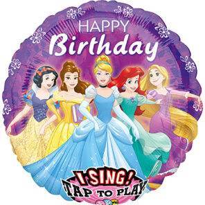 Ballonnen - Lier - feestversiering - Fun-Shop - helium - folie ballon - prinsessen - disney - kasteel - zingende ballon