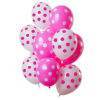 Ballonnen - Lier - feestversiering - latex ballon - Fun-Shop - helium - verjaardag - geboorte - dots - meisje - girl - babyborrel