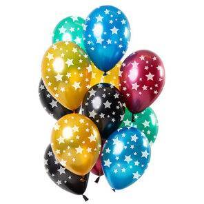 Ballonnen - Lier - feestversiering - latex ballon - Fun-Shop - helium - verjaardag - stars - gekleurde mix ballonnen