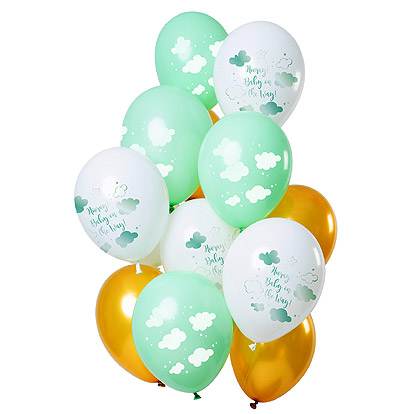 Ballonnen - Lier - feestversiering - Fun-Shop - helium - latex ballon - geboorte - babyborrel - bedrukte ballonnen