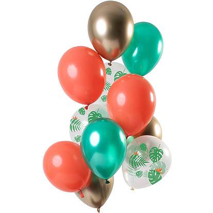 Ballonnen - Lier - feestversiering - latex ballon - Fun-Shop - helium - verjaardag - jungle - themafeest - tropisch - tuinfeest