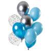 Ballonnen - Lier - feestversiering - Fun-Shop - helium - vieren - feesten - party - blauwe ballon - zilveren ballon