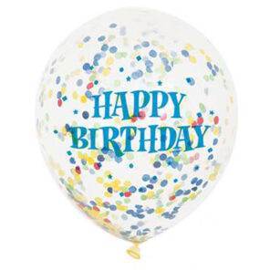 Ballonnen - Lier - feestversiering - Fun-Shop - helium - latex ballon - verjaardag - jarig - confetti - transparante ballon