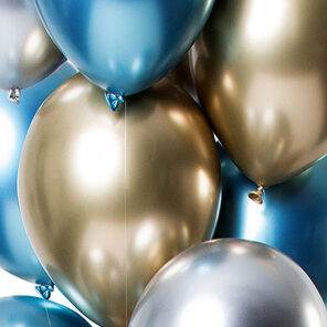 Ballonnen - Lier - feestversiering - Fun-Shop - helium - latex ballon - verjaardag - huwelijk - spiegel ballon - metallic