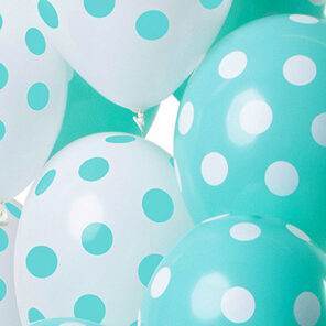 Ballonnen - Lier - feestversiering - latex ballon - Fun-Shop - helium - verjaardag - geboorte - dots - jongen - meisje - babyborrel