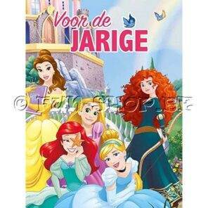 Lier - wenskaart - Disney - prinsessen - Belle - Assepoester - Doornroosje - Rapunzel - Jasmine - Ariel - Sneeuwwitje