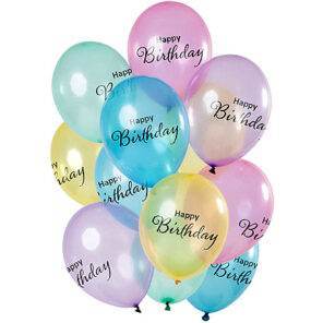 Ballonnen - Lier - feestversiering - Fun-Shop - helium - latex ballon - verjaardag - jarig - doorschijnende ballonnen