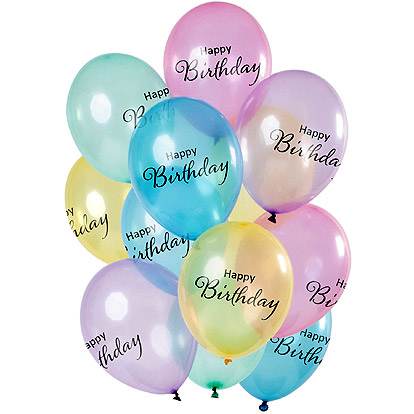 Ballonnen - Lier - feestversiering - Fun-Shop - helium - latex ballon - verjaardag - jarig - doorschijnende ballonnen