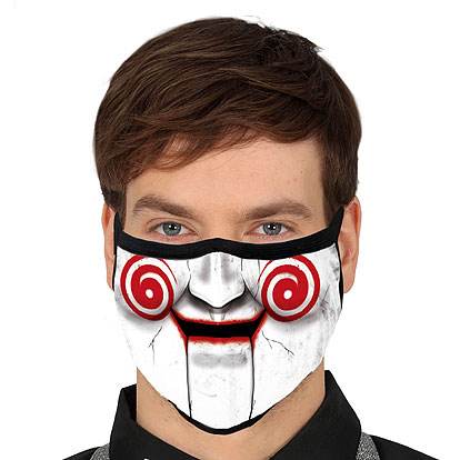 Lier - Carnaval - Halloween - mondmasker - pop - glimlach - herbruikbaar - print - bescherming - mondkapje
