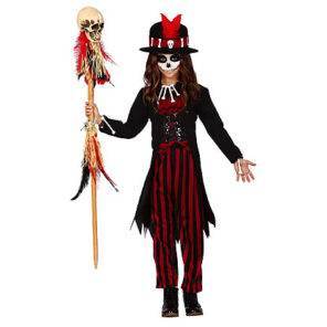 Halloween kostuum - Lier - verkleedkostuum - verkleedkledij kinderen - griezelen - voodoo - schedel - skull