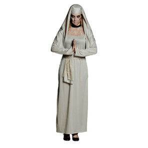 Halloween kostuum - Lier - verkleedkostuums - verkleedkledij volwassenen - griezelen - geest - non - kerk - gelovige