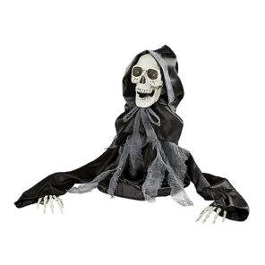 Lier - Fun - Shop - Halloween - Feestwinkel - decoratie - bewegende versiering - schedel - skull - griezeltocht - reageert op geluid