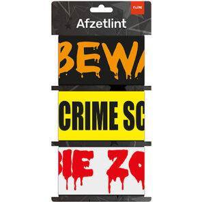 Lier - Carnaval - Halloween - Maffia - politie - plaats delict - do not cross - crime scene - verboden toegang - decoratielint