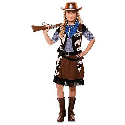 Lier - Verkleedkledij kinderen - verkleedkostuum - western - cowboy vest - koeprint - chaps - cowboyhoed - saloon - sheriff