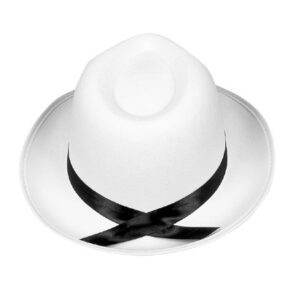 Lier - Fun - Shop - Carnaval - verkleedkledij - verkleden - kostuums - maffia - charleston - hoed - witte hoed - zwarte hoed