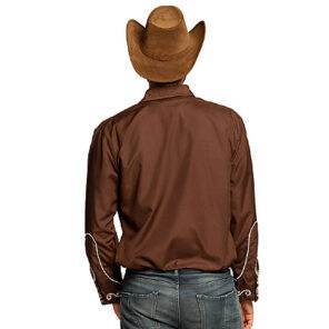 Lier - Verkleedkledij volwassenen - verkleedkostuum - western - rodeo - koeprint - chaps - cowboyhoed - saloon - sheriff