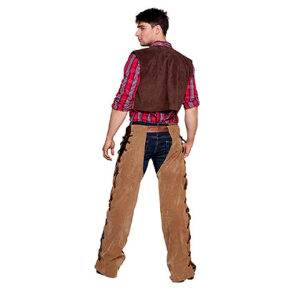 Lier - Verkleedkledij volwassenen - verkleedkostuum - western - rodeo - koeprint - chaps - cowboyhoed - saloon - sheriff