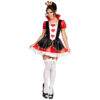 Carnaval kostuum volwassenen - Lier - verkleedkledij - sprookjesfiguur - alice in wonderland - koningin - hartjes kleed - queen