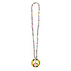 Carnaval - Lier - Fun - Shop - Flower power - Toppers - hippie - jaren 60 - sixties - peace - multicolor - sieraden - oorbel