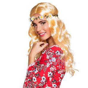 Carnaval - Lier - Fun - Shop - Flower power - Toppers - hippie - jaren 60 - sixties - peace - golvend haar - bloemenband